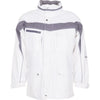 Planam Plaline Allwetterjacke reinweiß/zink XS reinweiß/zink - Vorschaubild