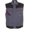 Planam Highline Arbeitsweste schiefer/schwarz/rot XS schiefer/schwarz/rot - Vorschaubild