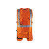 BLAKLADER 30271804 HI VIS TOOL VEST Hi Vis Reflective Tool Vest MEN - 85% Polyester