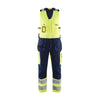 BLAKLADER 26531804 Hi Vis Sleeveless Overall Work Overall Men - polyester cotton blend