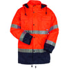 Planam Warnschutz Parka orange/marine S orange/marine - Vorschaubild