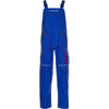 Planam Basalt Latzhose kornblumenblau/rot 102 kornblumenblau/rot - Vorschaubild