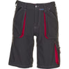 Planam Basalt Shorts anthrazit/rot S anthrazit/rot - Vorschaubild