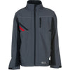 Planam Highline Softshelljacke schiefer/schwarz XS schiefer/schwarz/rot - Vorschaubild