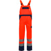 Planam Warnschutz Latzhose orange/marine 102 orange/marine - Vorschaubild