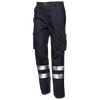 Sir Safety SIR SAFETY POLYTECH WITH BANDS Hi Vis Reflective Work Trousers MEN - Flame Retardant - MC5763Q5