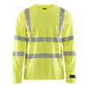 Blaklader BLAKLADER 34811761 Multinorm long sleeved t shirt Hi Vis Reflective Long Sleeve Work T-Shirt MEN - Flame Retardant - 348117613300