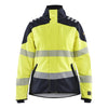 Blaklader BLAKLADER 44481560 Women's Multinorm softshell Jacket Hi Vis Reflective Softshell Work Jacket WOMEN - Flame Resistant - 444815603389