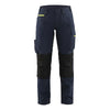 Blaklader BLAKLADER 71951330 | Women's service trousers with stretch Hi Vis Reflective Work Trousers Women - Ripstop Fabric - 719513308633