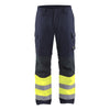 Blaklader BLAKLADER 18691514 | Multinorm Winter Trousers Hi Vis Reflective Work Trousers Men - Antistatic - 186915148933