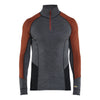 Blaklader 46991736 Underwear zip neck top XWARM, 100% Merino - 469917369659