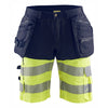 Blaklader BLAKLADER 15961811 | Hi Vis shorts with stretch Hi Vis Reflective Work Shorts Men - Stretch Fabric - 159618118933