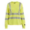 Blaklader BLAKLADER 34691761 Women's Long Sleeved T Shirt Multinorm Hi Vis Reflective Long Sleeve Work T-Shirt WOMEN - Flame Retardant - 346917613300