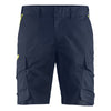 Blaklader BLAKLADER 14461832 Industry shorts stretch Hi Vis Reflective Work Shorts Men - twill fabric - 144618328633