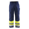 Blaklader BLAKLADER 18621811 | Hi Vis Winter Trousers Hi Vis Reflective Work Trousers Men - Insulated Lining - 186218113389