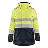 Blaklader BLAKLADER 44491532 Women’s Multinorm Shell Jacket Hi Vis Reflective Shell Work Jacket WOMEN - Waterproof - 444915323389