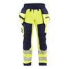 Blaklader BLAKLADER 18202513 | Hi vis Softshell Trousers Hi Vis Reflective Work Trousers Men - Waterproof - 182025133389