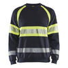 Blaklader BLAKLADER 34591762 MULTINORM Hi Vis Reflective Work Sweatshirt MEN - Flame Retardant - 345917628933