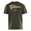 Blaklader BLAKLADER 94201042 T SHIRT GRIT FLAG Short Sleeve Work T-Shirt MEN - 100% Cotton - 942010424209_2