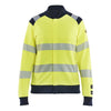 Blaklader BLAKLADER 34711762 Hi Vis Reflective Full Zip Work Sweatshirt WOMEN - Flame Retardant - 347117623389