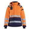 Blaklader BLAKLADER 49041987 Women's Hi Vis Shell Jacket Hi Vis Reflective Shell Work Jacket WOMEN - Waterproof - 490419875389