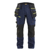 Blaklader BLAKLADER 19701149 | STRIKER Craftsman Trousers with stretch Work Trousers Men - CORDURA Denim - 197011498633