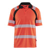 Blaklader BLAKLADER 35951013 HI VIS UV PROTECTED POLO SHIRT Hi Vis Reflective Short Sleeve Work Polo MEN - 100% Polyester - 359510135599