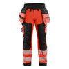Blaklader BLAKLADER 18202513 | Hi vis Softshell Trousers Hi Vis Reflective Work Trousers Men - Waterproof - 182025135599