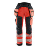Blaklader BLAKLADER 71182513 | Women's Hi Vis softshell trousers Hi Vis Reflective Work Trousers Women - Waterproof - 711825135599