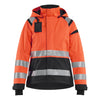 Blaklader BLAKLADER 49041987 Women's Hi Vis Shell Jacket Hi Vis Reflective Shell Work Jacket WOMEN - Waterproof - 490419875599
