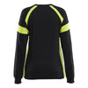 Blaklader BLAKLADER 35211030 Women's Long Sleeved T shirt with Hi Vis Hi Vis Reflective Long Sleeve Work T-Shirt WOMEN - 100% Cotton - 352110309933_2