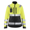 Blaklader BLAKLADER 49022517 Women's Hi Vis Softshell Jacket Softshell Work Jacket WOMEN - Waterproof - 490225173399