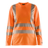 Blaklader BLAKLADER 34851013 Women's Hi Vis t shirt long sleeve Hi Vis Reflective Long Sleeve Work T-Shirt WOMEN - 100% Polyester - 348510135300