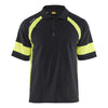 Blaklader BLAKLADER 35281050 Polo Shirt with Hi vis Hi Vis Reflective Short Sleeve Work Polo MEN - 60% Cotton 40% Polyester - 352810509933