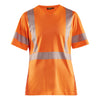 Blaklader BLAKLADER 33361013 Women's UV protected Hi Vis T shirt Hi Vis Reflective Short Sleeve Work T-Shirt WOMEN - 100% Polyester - 333610135300