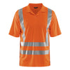 Blaklader BLAKLADER 33911011 UV Polo Shirt Hi Vis Hi Vis Reflective Short Sleeve Work Polo MEN - 100% Polyester - 339110115300