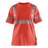 Blaklader BLAKLADER 35022537 Women's Hi vis T shirt Hi Vis Reflective Short Sleeve Work T-Shirt WOMEN - 55% Polyester - 350225375500