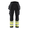Blaklader BLAKLADER 71142513 | Women's Hi Vis softshell trousers Hi Vis Reflective Work Trousers Women - Waterproof - 711425139933