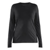 Blaklader BLAKLADER 35391743 Women's Long Sleeved Merino Wool T Shirt Long Sleeve Work T-Shirt WOMEN - 85% Merino Wool - 353917439900