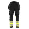 Blaklader BLAKLADER 18212513 | Hi vis Softshell Trousers Hi Vis Reflective Work Trousers Men - Waterproof - 182125139933