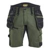 Blaklader BLAKLADER 19721149 | STRIKER Craftsman Shorts with stretch Work Shorts Men - CORDURA Denim - 197211494298