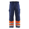 Blaklader BLAKLADER 18621811 | Hi Vis Winter Trousers Hi Vis Reflective Work Trousers Men - Insulated Lining - 186218115389