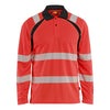 Blaklader BLAKLADER 35981013 UV Protected Long Sleeved Polo Shirt Hi Vis Hi Vis Reflective Long Sleeve Work Polo MEN - 100% Polyester - 359810135599
