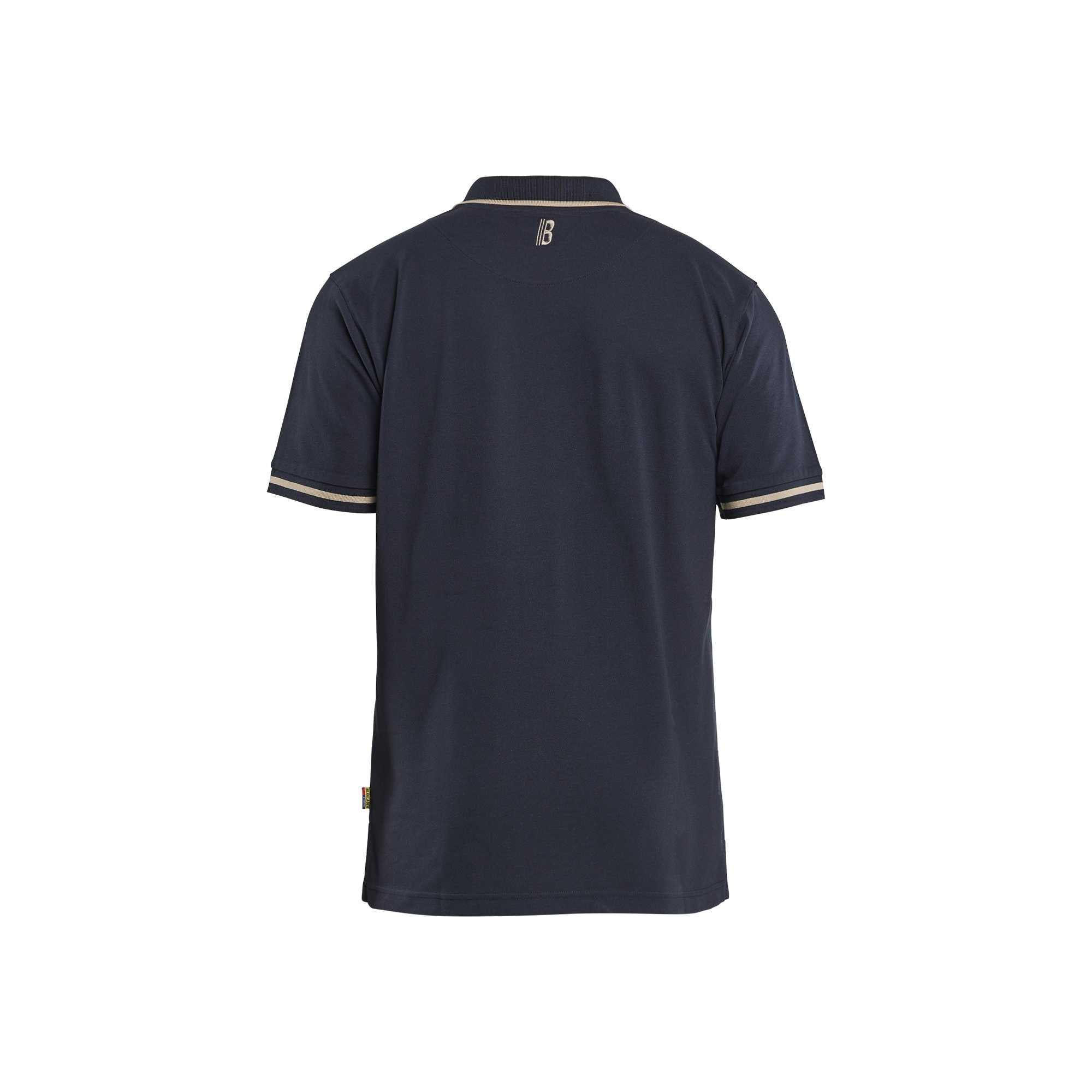 BLAKLADER 94021050 Polo Shirt Grit and Grind Polo de travail à manches courtes HOMME - 60% coton 40% polyester