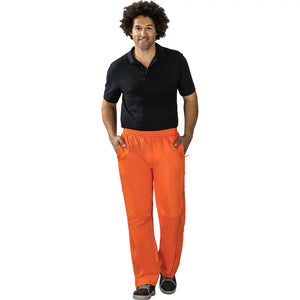 Planam Outdoor Monsun Hose orange S orange - Produktbild mit Model