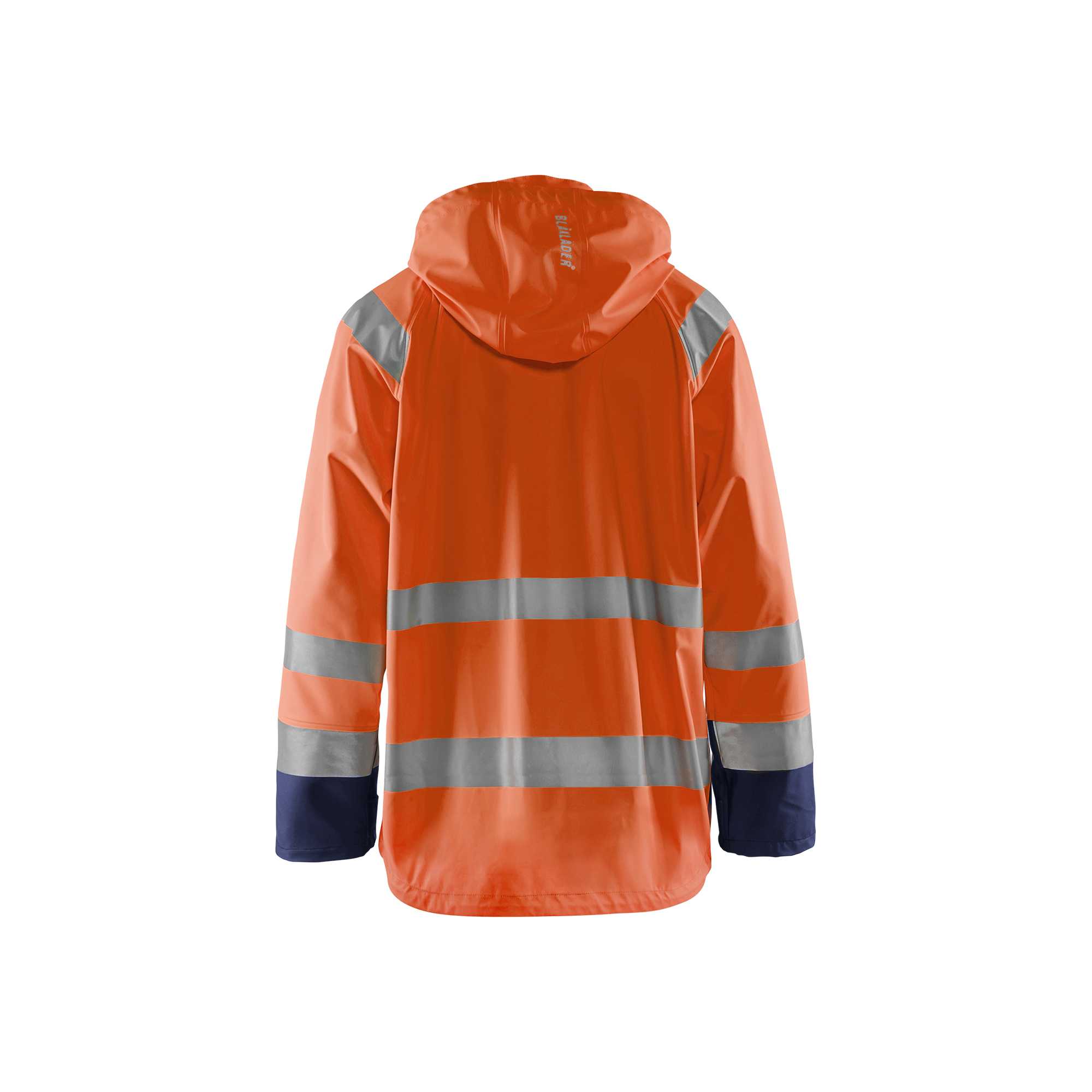 BLAKLADER 43232000 Rain jacket Hi Vis Level 1 Hi Vis Reflective Rain Jacket MEN - Waterproof