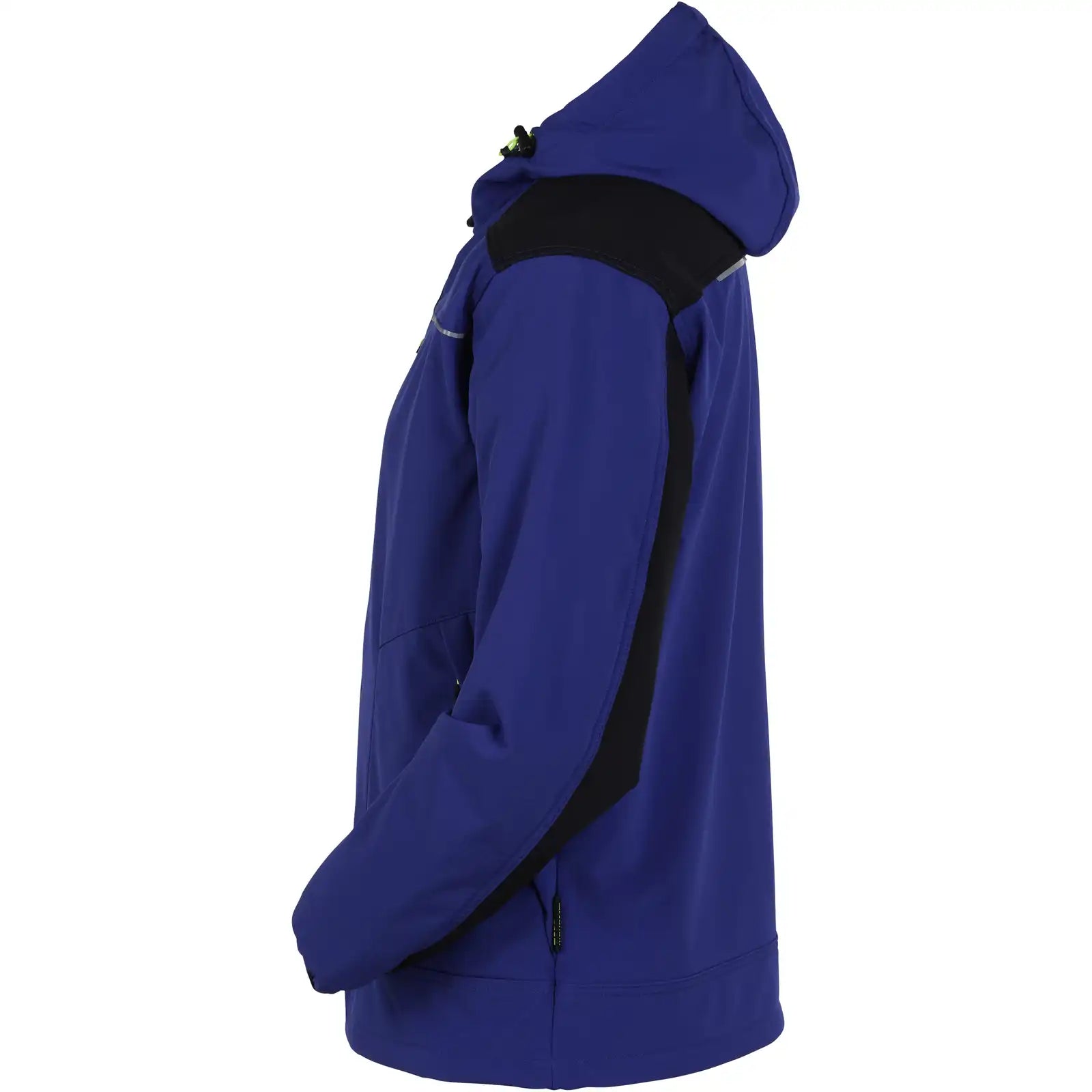 Planam rECOline Softshelljacke kornblumenblau/schwarz XS kornblumenblau/schwarz - Produktbild ohne Model