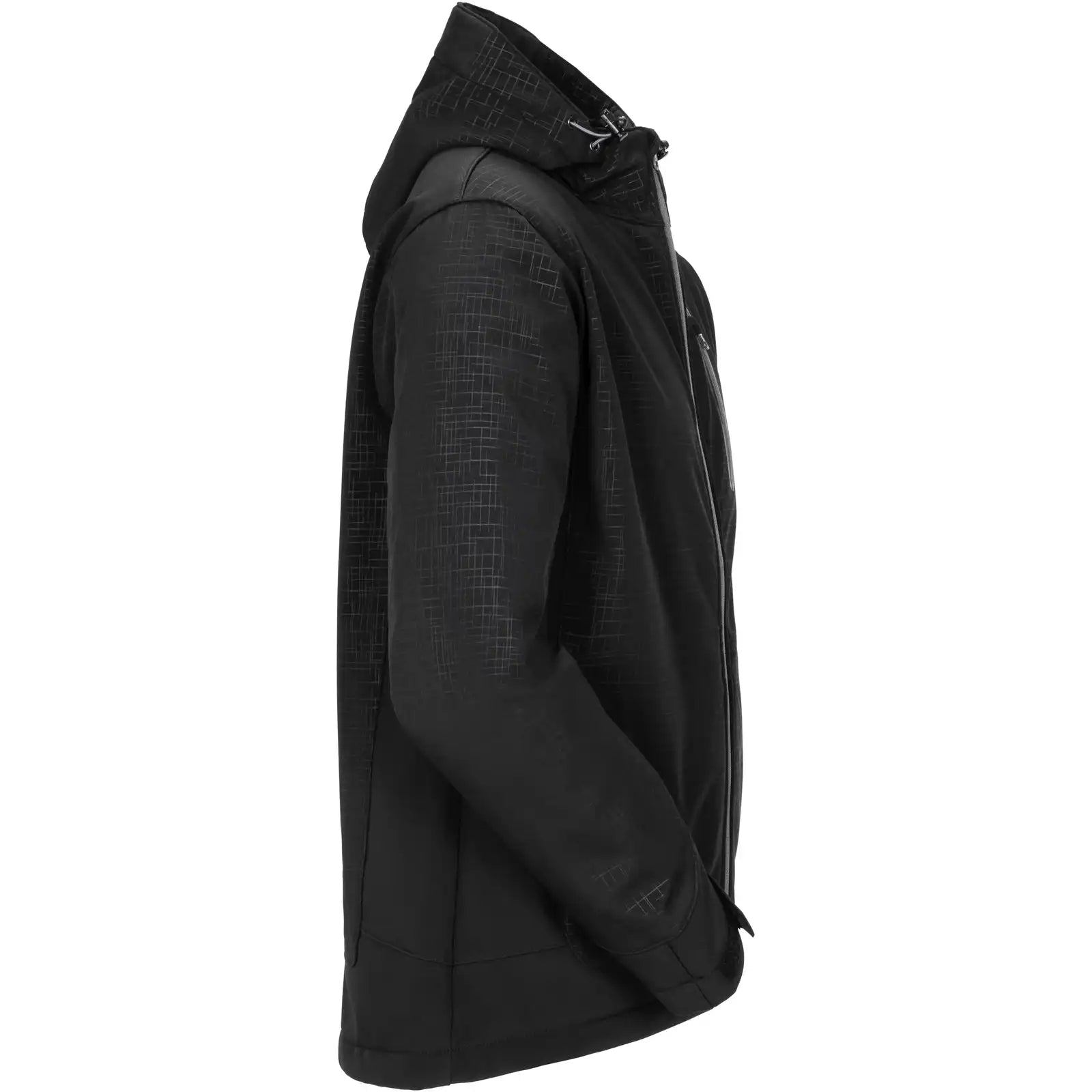 Planam Outdoor Cube Softshelljacke schwarz L schwarz - Produktbild ohne Model