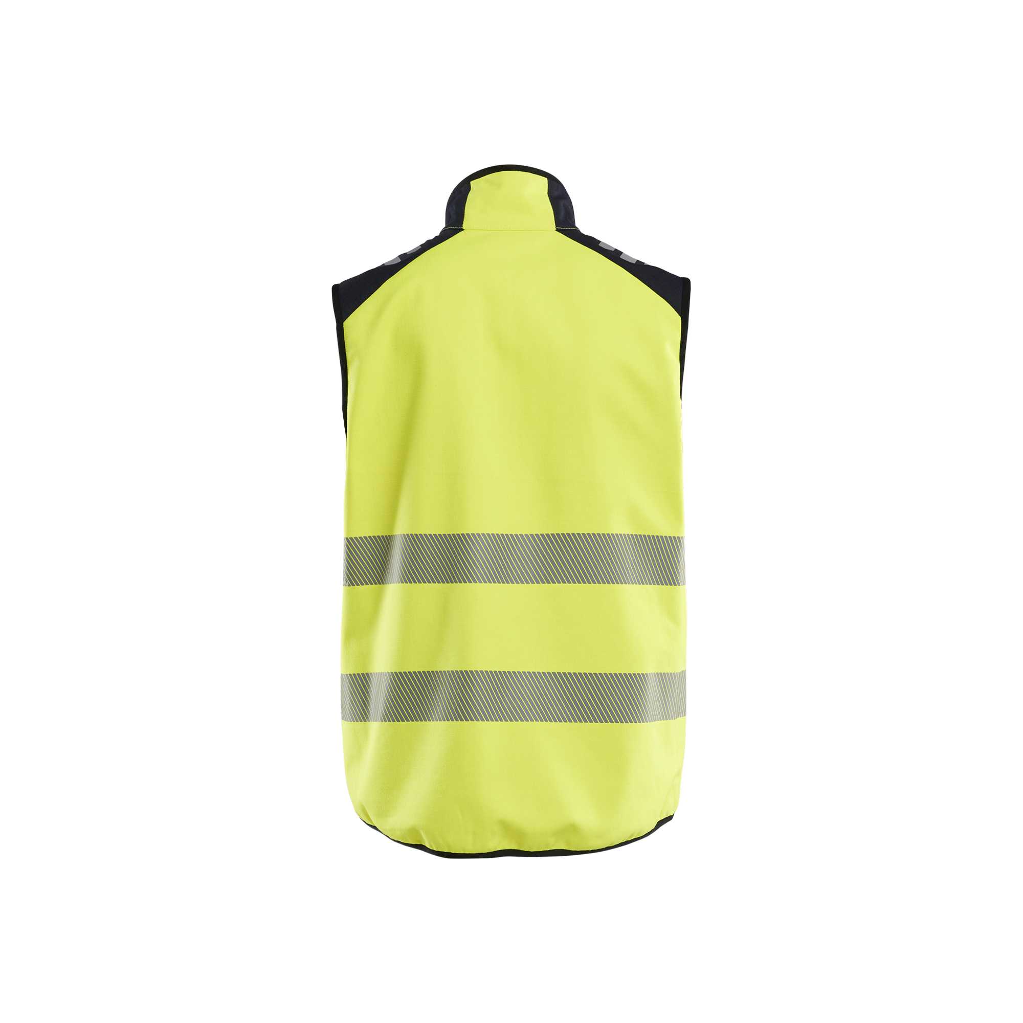 BLAKLADER 38491560 MULTINORM SOFTSHELL VEST Hi Vis Reflective Work Softshell Vest MEN - Flame Resistant