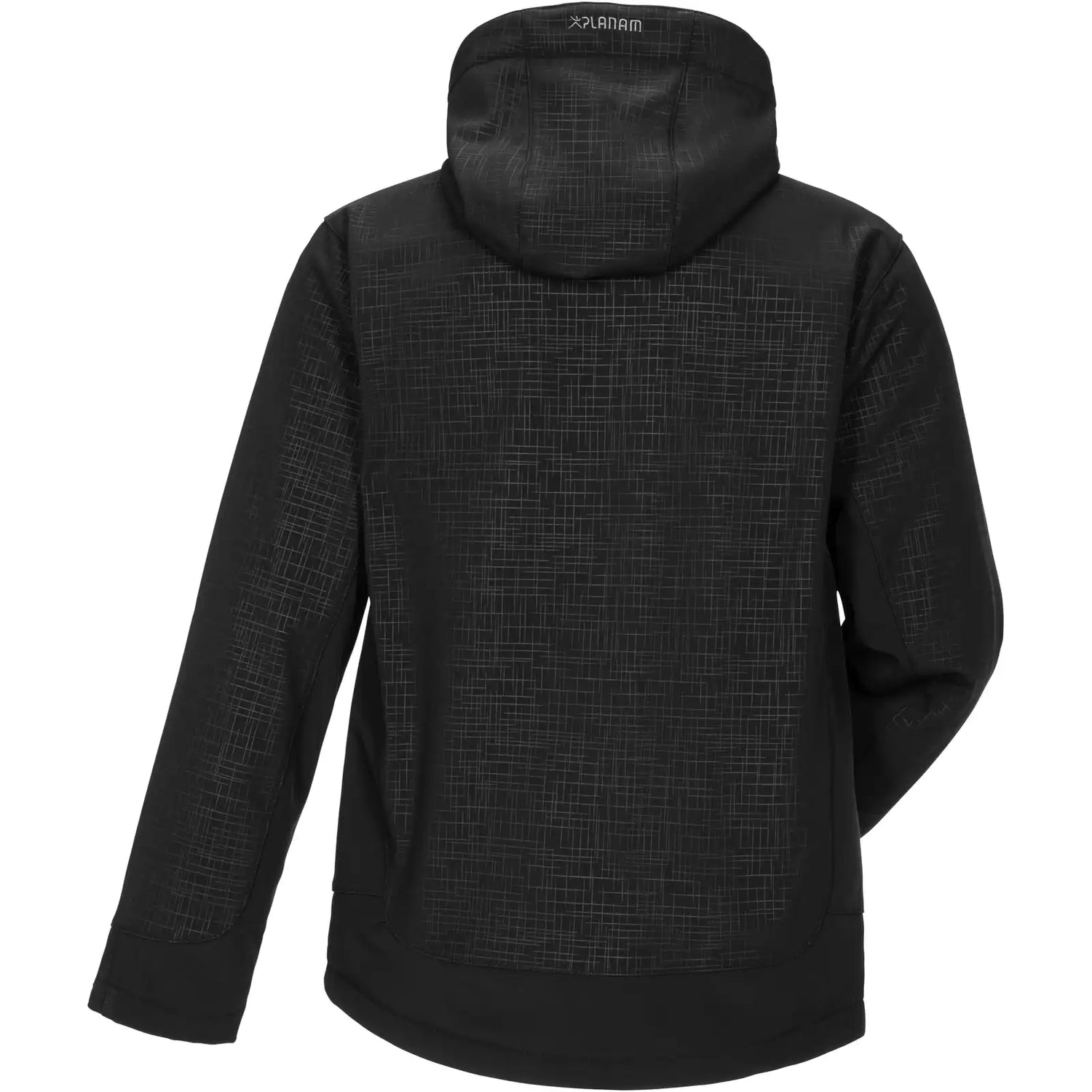 Planam Outdoor Cube Softshelljacke schwarz XS schwarz - Produktbild ohne Model
